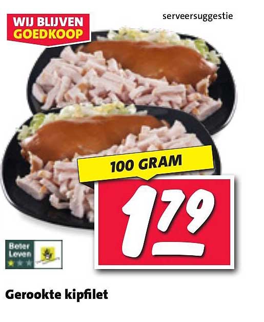 Gerookte kipfilet