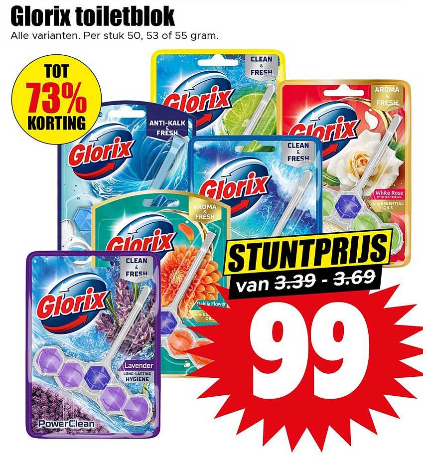 Glorix toiletblok
