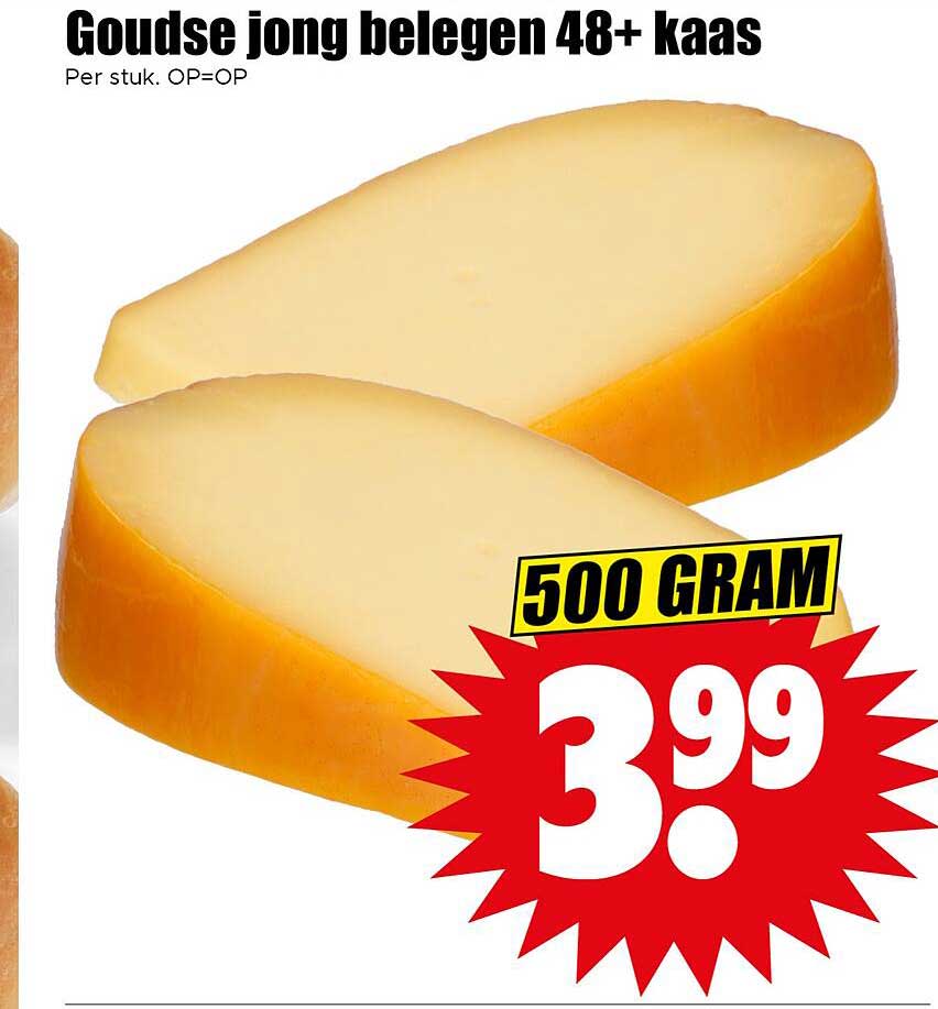 Goudse jong belegen 48+ kaas