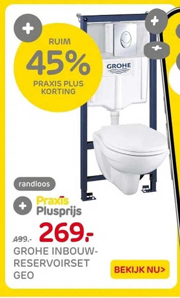 GROHE INBOUW-RESERVOIRSET GEO