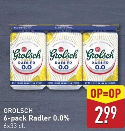GROLSCH 6-pack Radler 0.0%