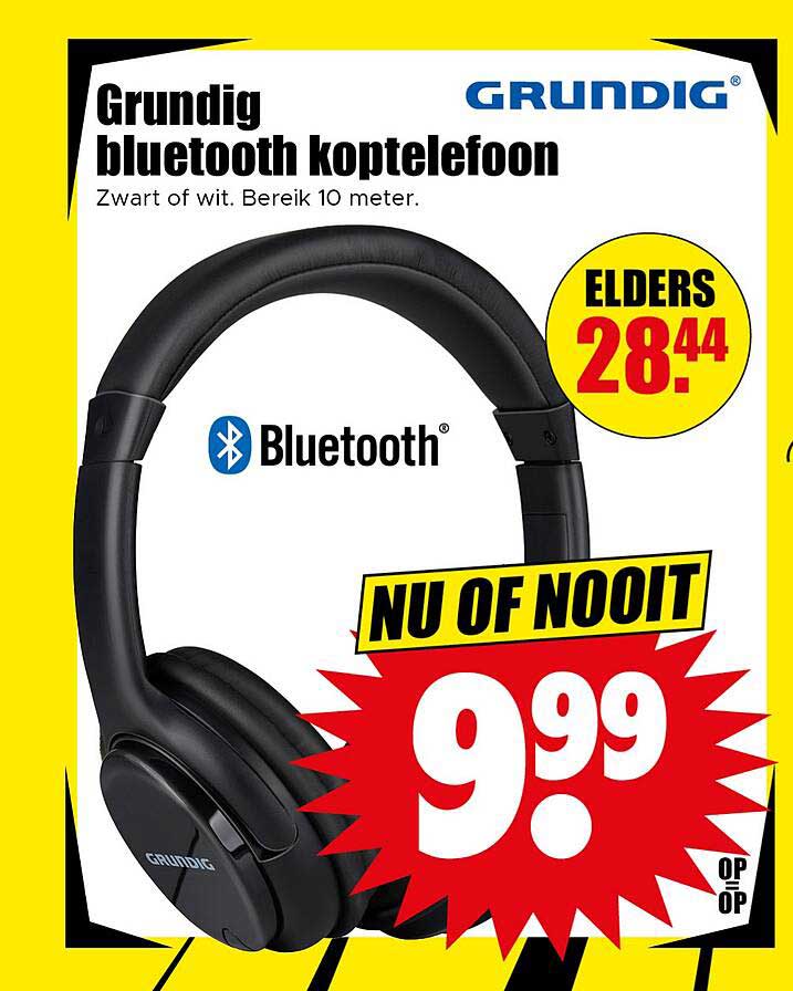 Grundig bluetooth koptelefoon