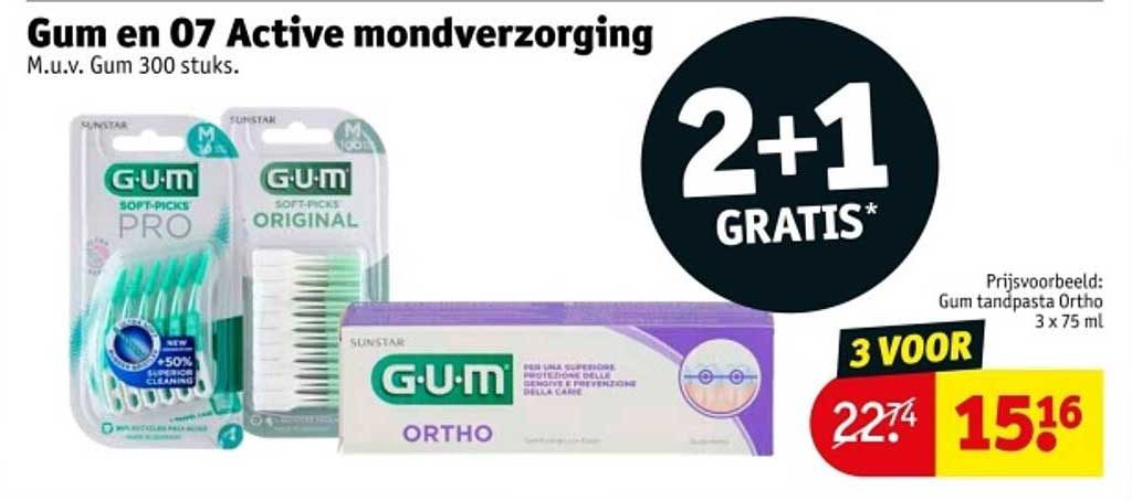 Gum en 07 Active mondverzorging