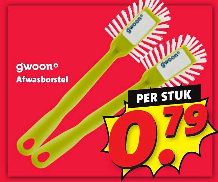 g'woon Afwasborstel