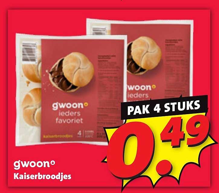 gwoon Kaiserbroodjes