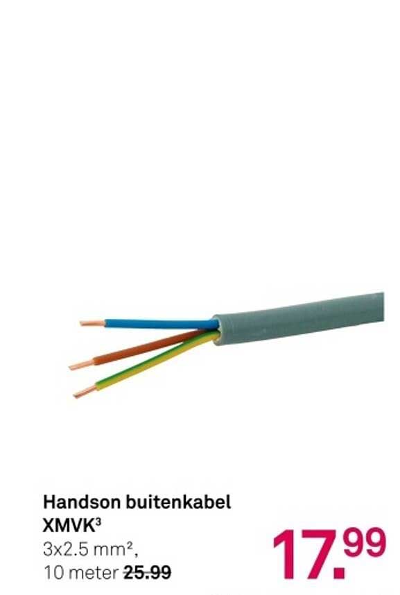 Handson buitenkabel XMVK³
