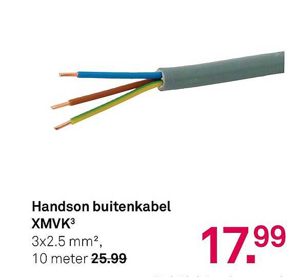 Handson buitenkabel XMVK³