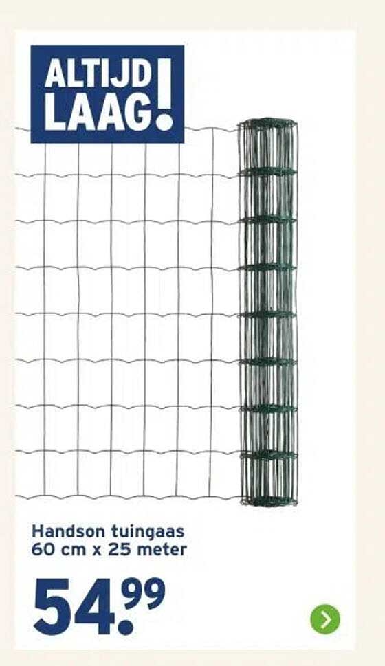 Handson tuingaas 60 cm x 25 meter