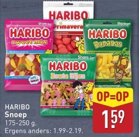 HARIBO Snoep 175-250 g