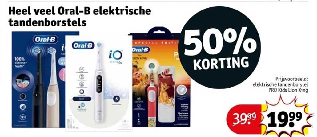 Heel veel Oral-B elektrische tandenborstels
