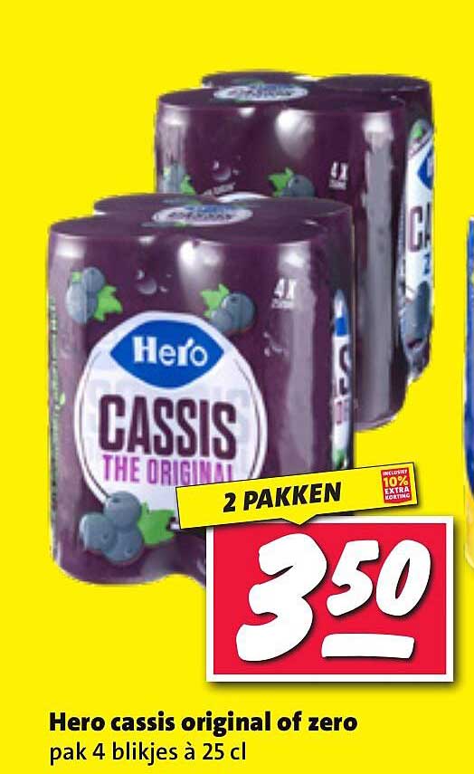 Hero cassis original of zero