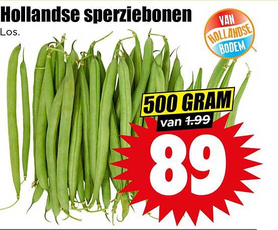 Hollandse sperziebonen
