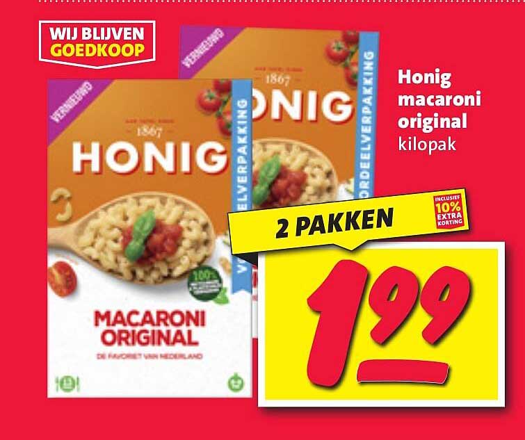 Honig macroni original kilopak
