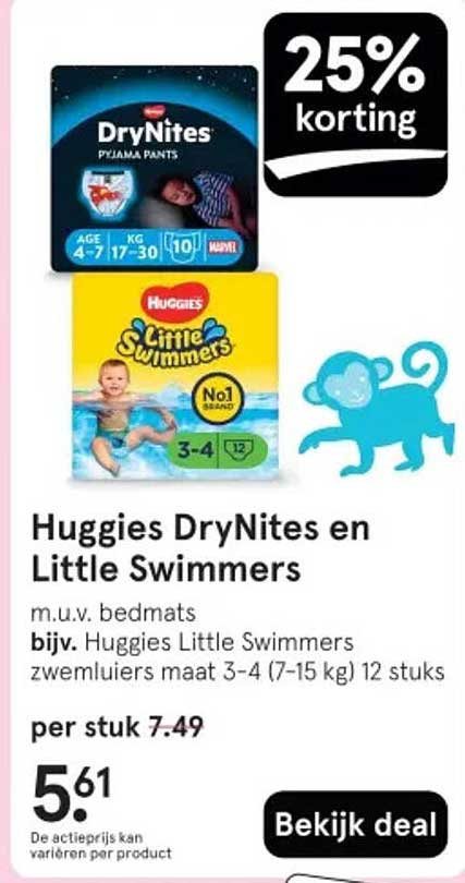 Huggies DryNites en Little Swimmers