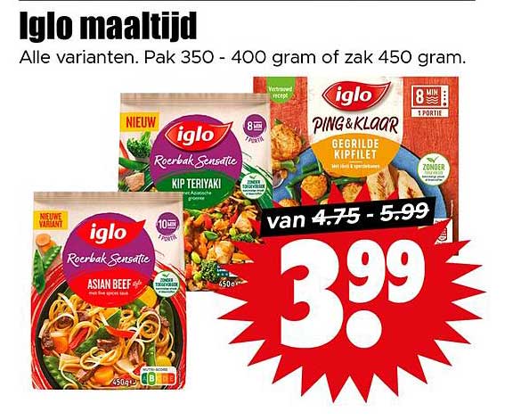 Iglo maaltijd