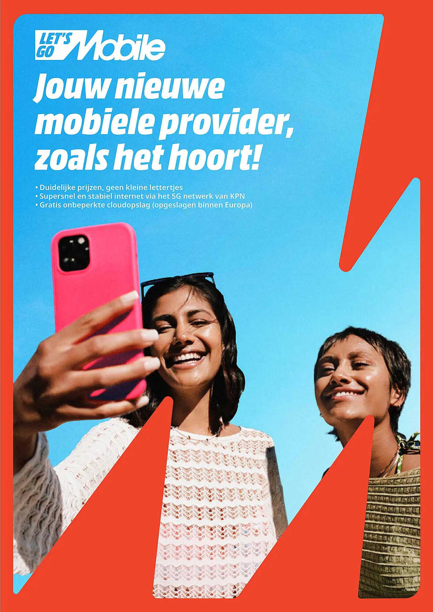 Jouw nieuwe mobiele provider, zoals het hoort!