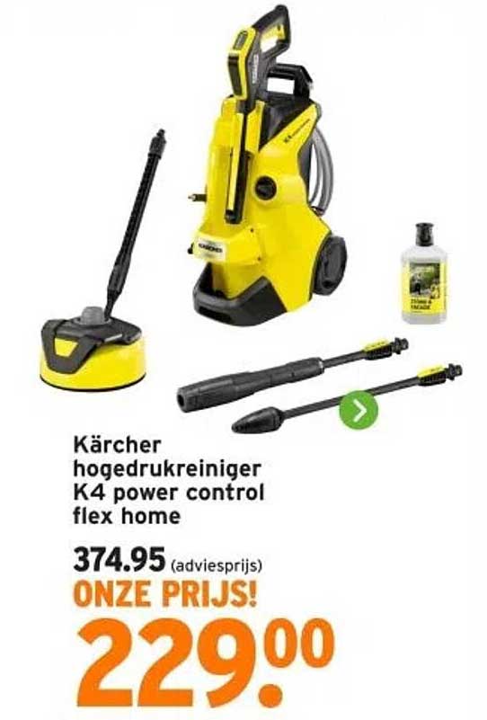 Kärcher hogedrukreiniger K4 power control flex home