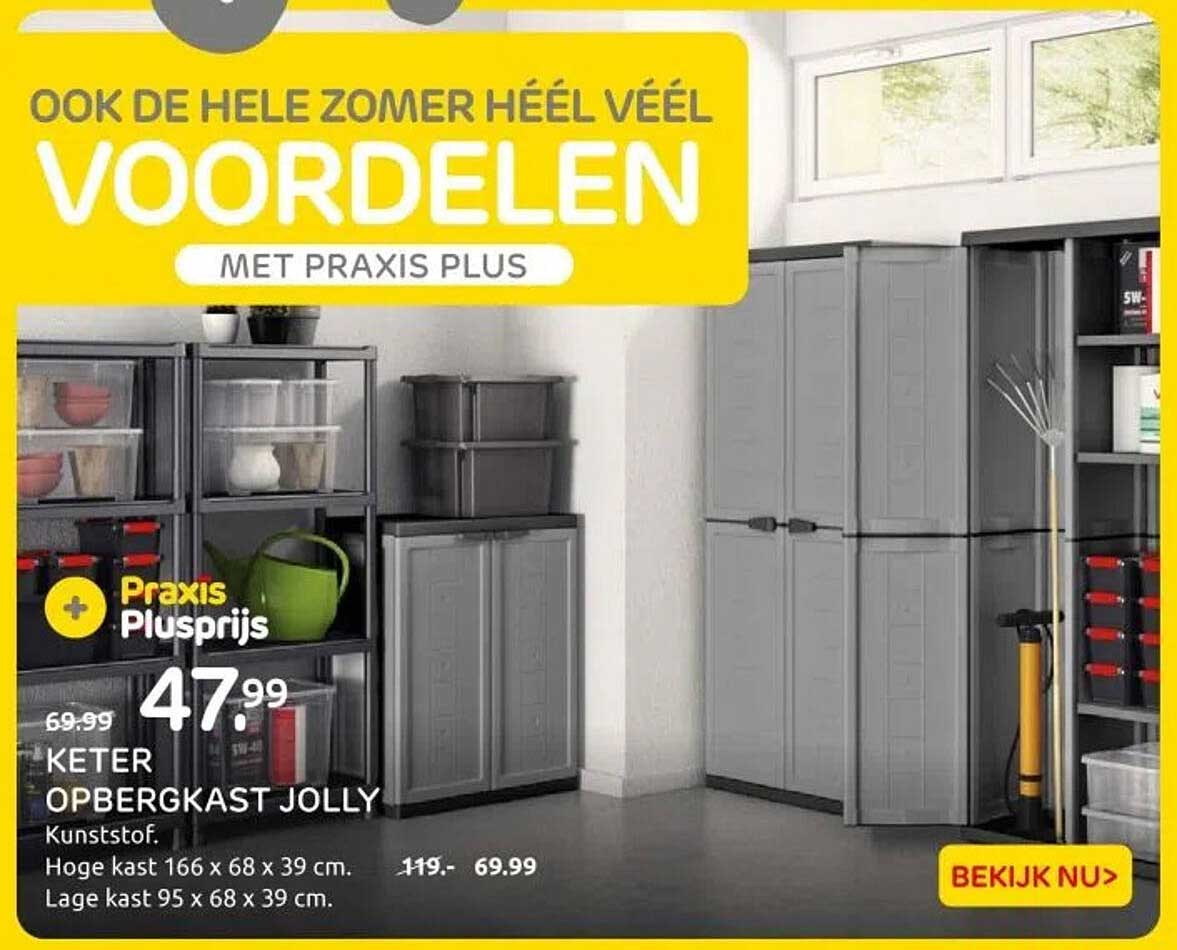 KETER OPBERGKAST JOLLY