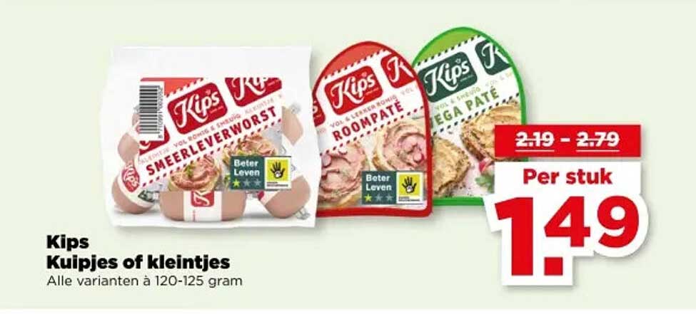 Kips Kuipjes of kleintjes