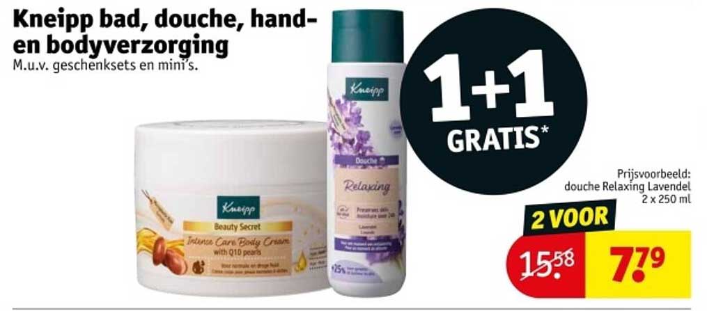 Kneipp bad, douche, hand- en bodyverzorging
