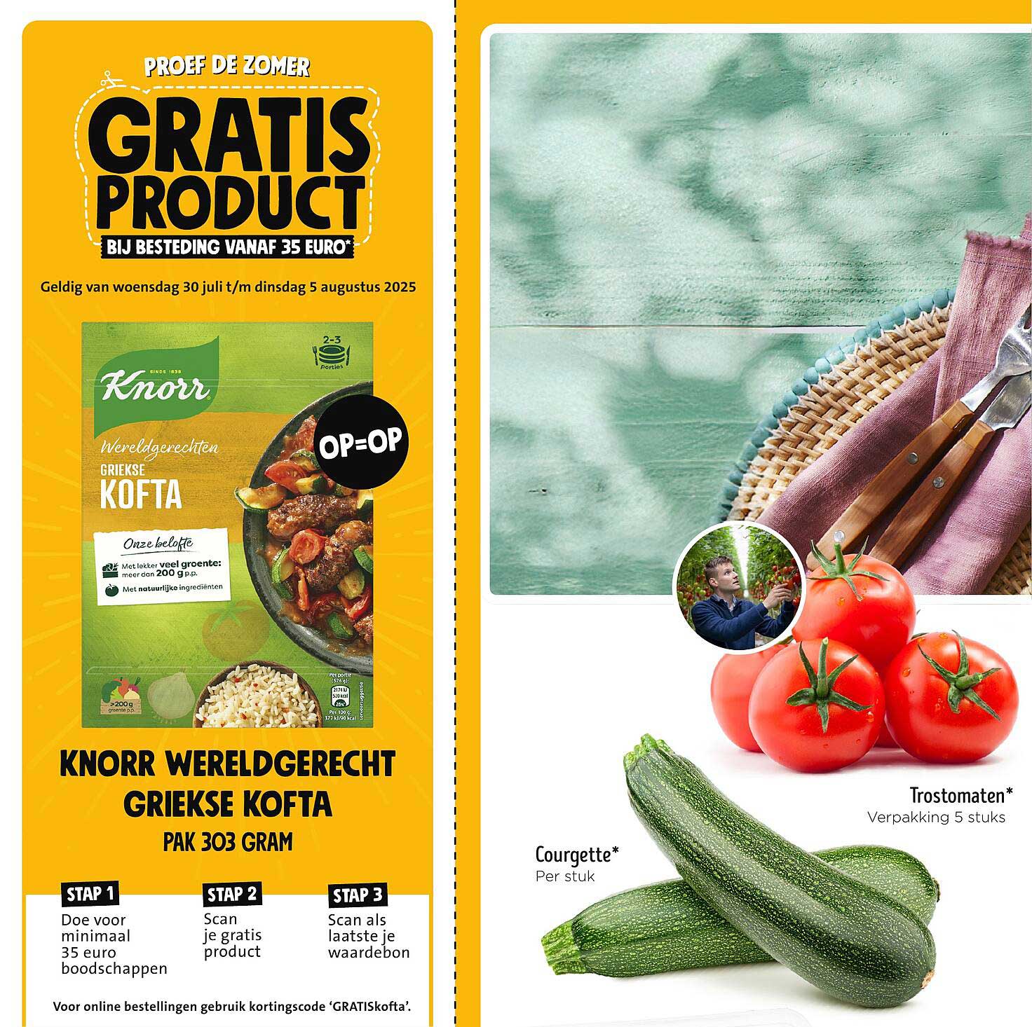 KNORR WERELDGERECHTEN GRIEKSE KOFTA PAK 303 GRAM