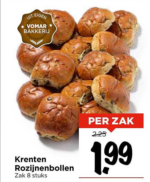 Krenten Rozijnenbollen