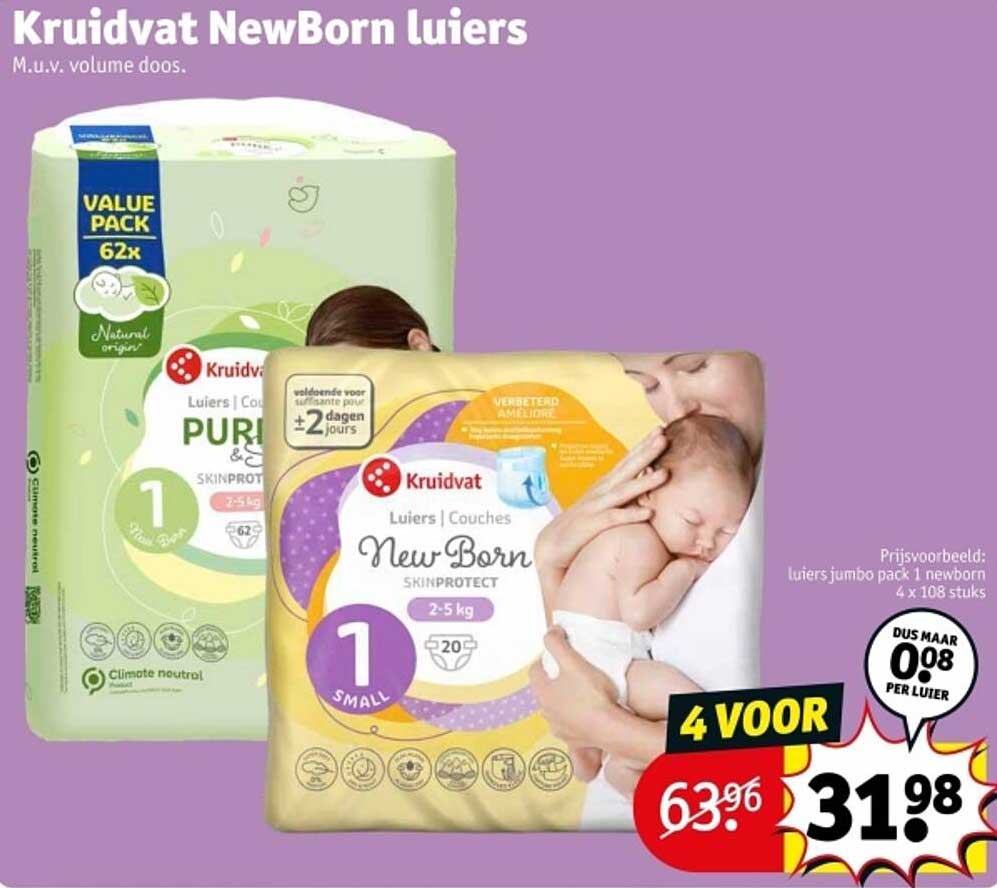 Kruidvat NewBorn luiers