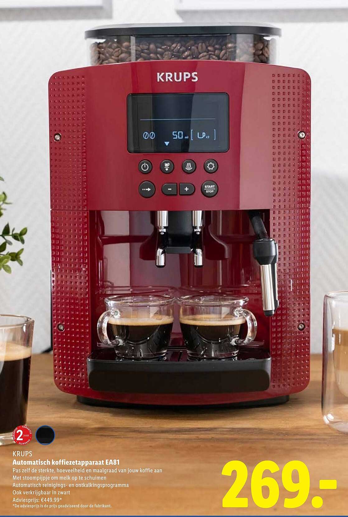 KRUPS Automatisch koffiezetapparaat EA81