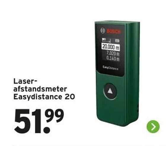 Laser-afstandsmeter Easydistance 20