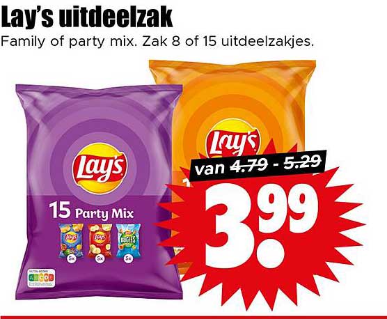 Lay's uitdeelzak