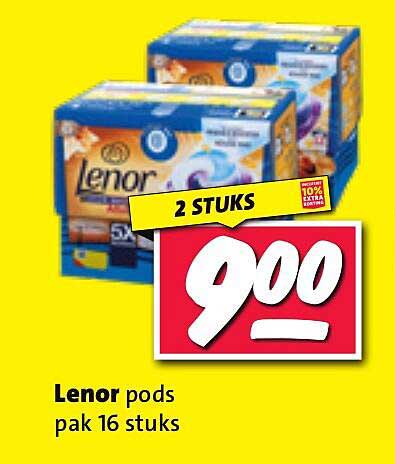 Lenor pods pak 16 stuks