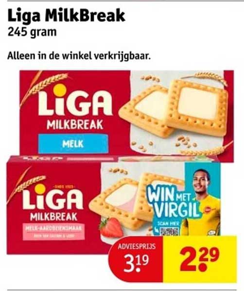 Liga MilkBreak 245 gram