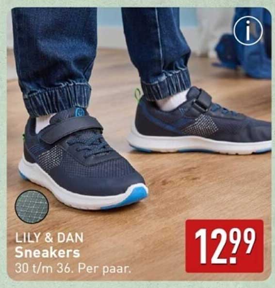 LILY & DAN Sneakers 30 t/m 36. Per paar.