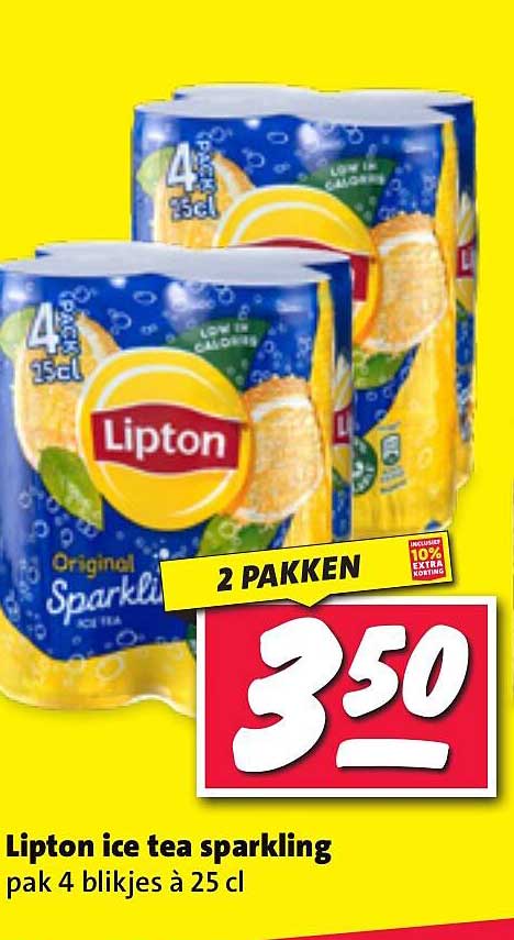 Lipton ice tea sparkling