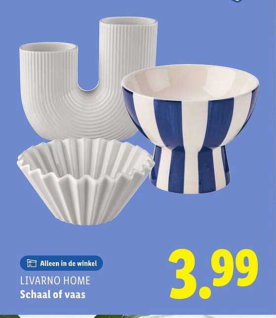 LIVARNO HOME Schaal of vaas