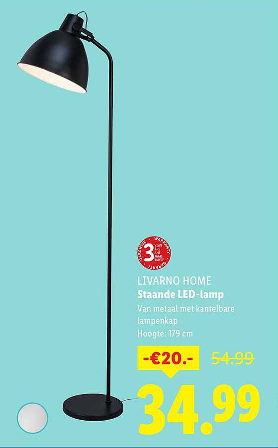LIVARNO HOME Staande LED-lamp