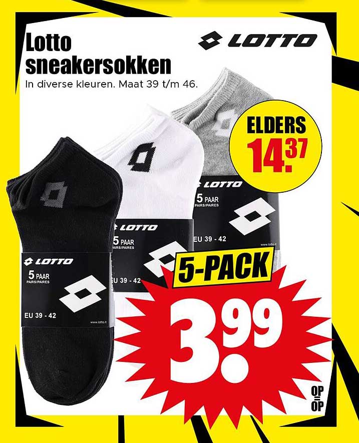 Lotto sneakersokken