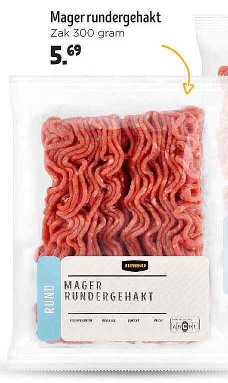 Mager rundergehakt