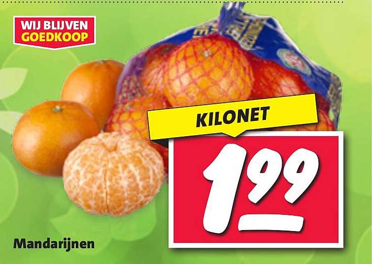Mandarijnen Kilonet