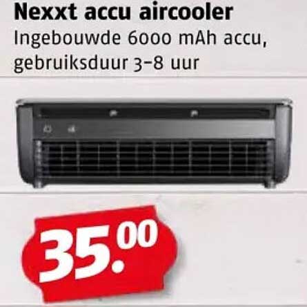Nexxt accu aircooler
