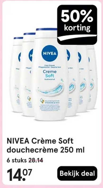 NIVEA Crème Soft douchecrème 250 ml