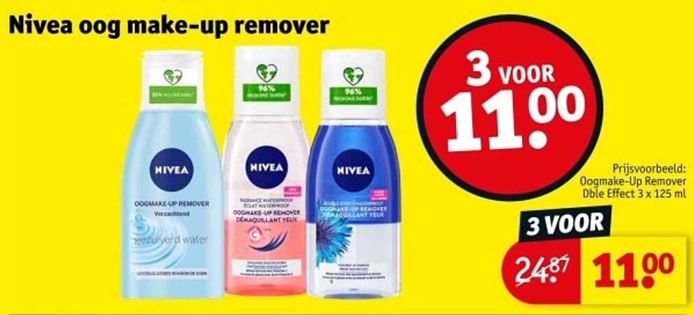 Nivea oog make-up remover