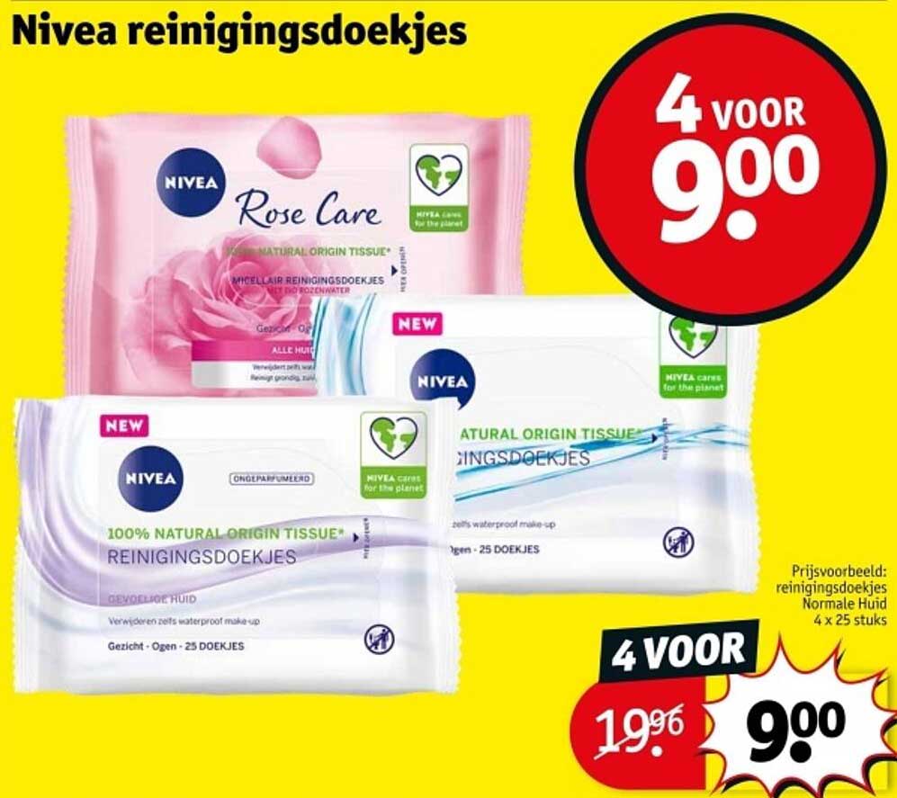 Nivea reinigingsdoekjes
