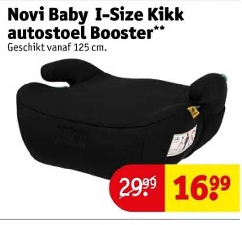Novi Baby I-Size Kikk autostoel Booster**