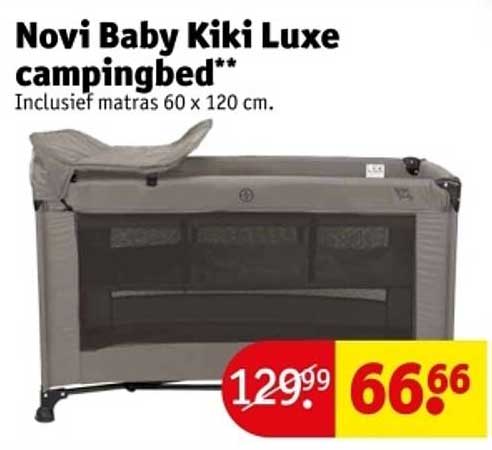 Novi Baby Kiki Luxe campingbed**