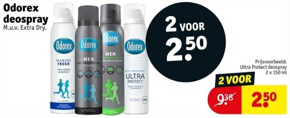 Odorex deospray M.u.v. Extra Dry