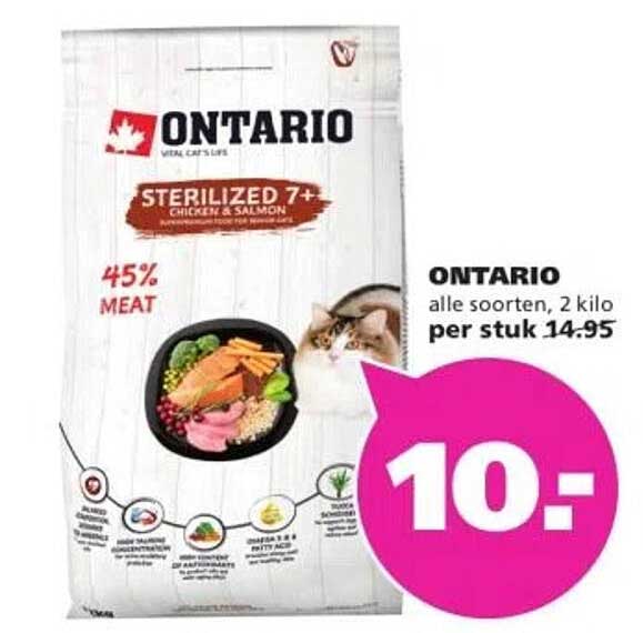 ONTARIO alle soorten, 2 kilo per stuk 14.95