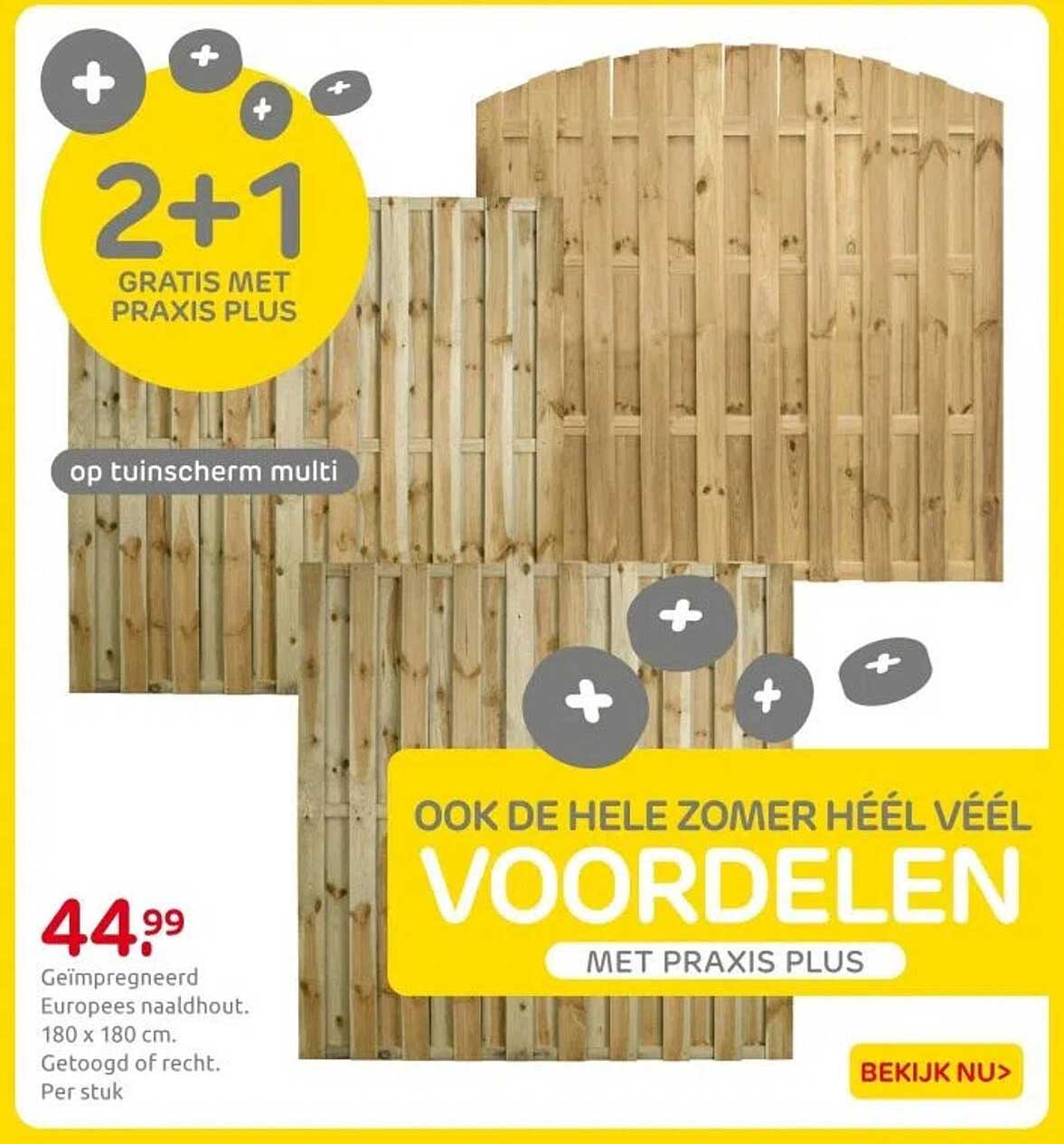 op tuinscherm multi