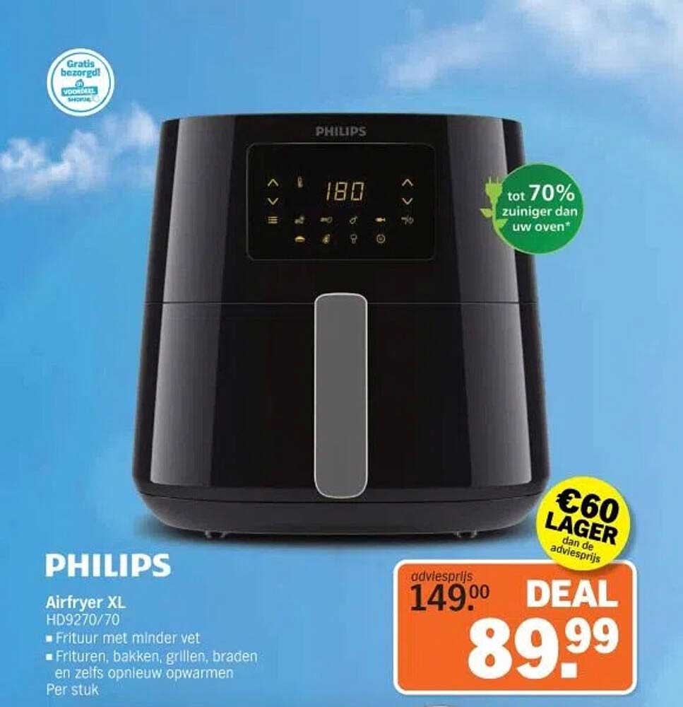 Philips Airfryer XL HD9270/70