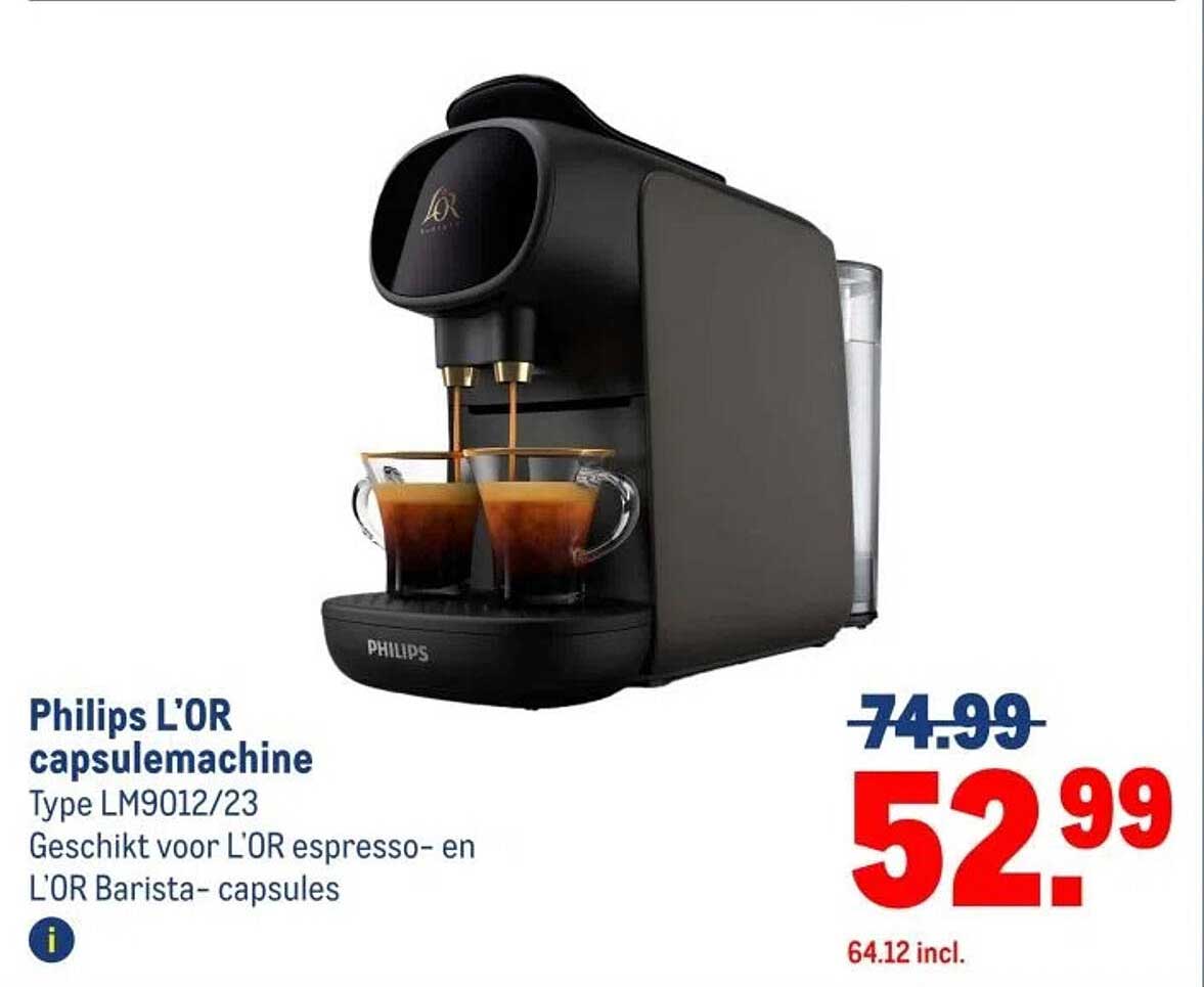 Philips L'OR capsulemachine